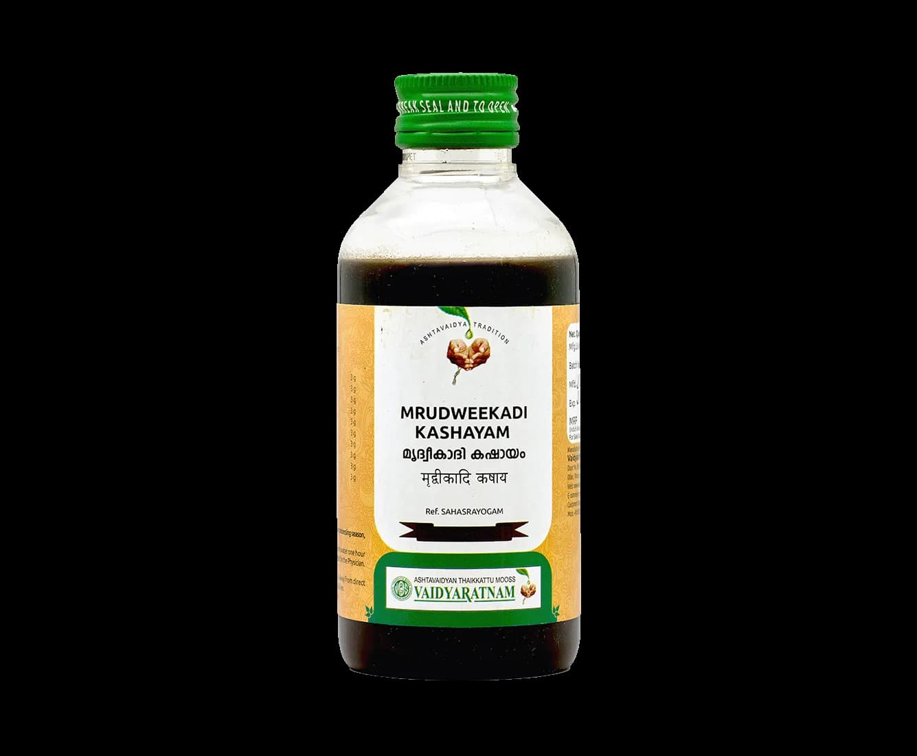 Vaidyaratnam mridweekadi kashayam 200 ml shopindianproductsa