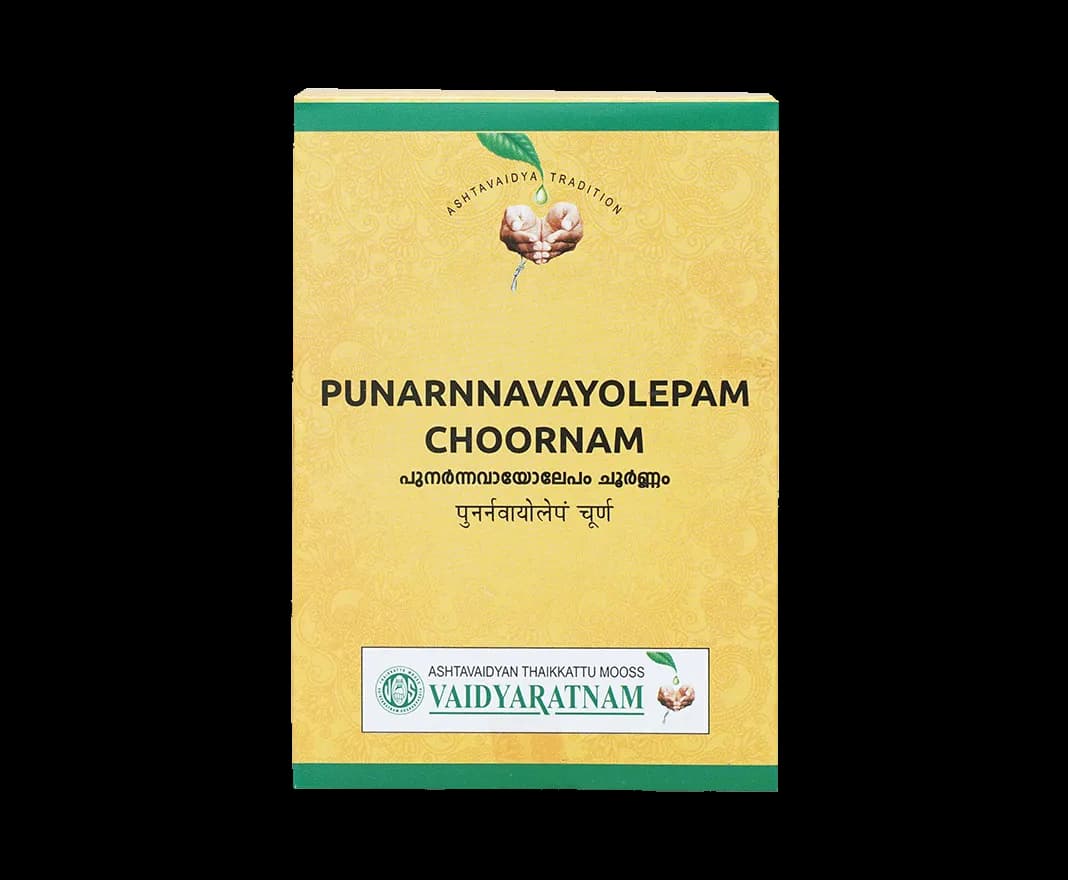 Vaidyaratnam punarnavayolepamchoornam 100 g shopindianproductsa