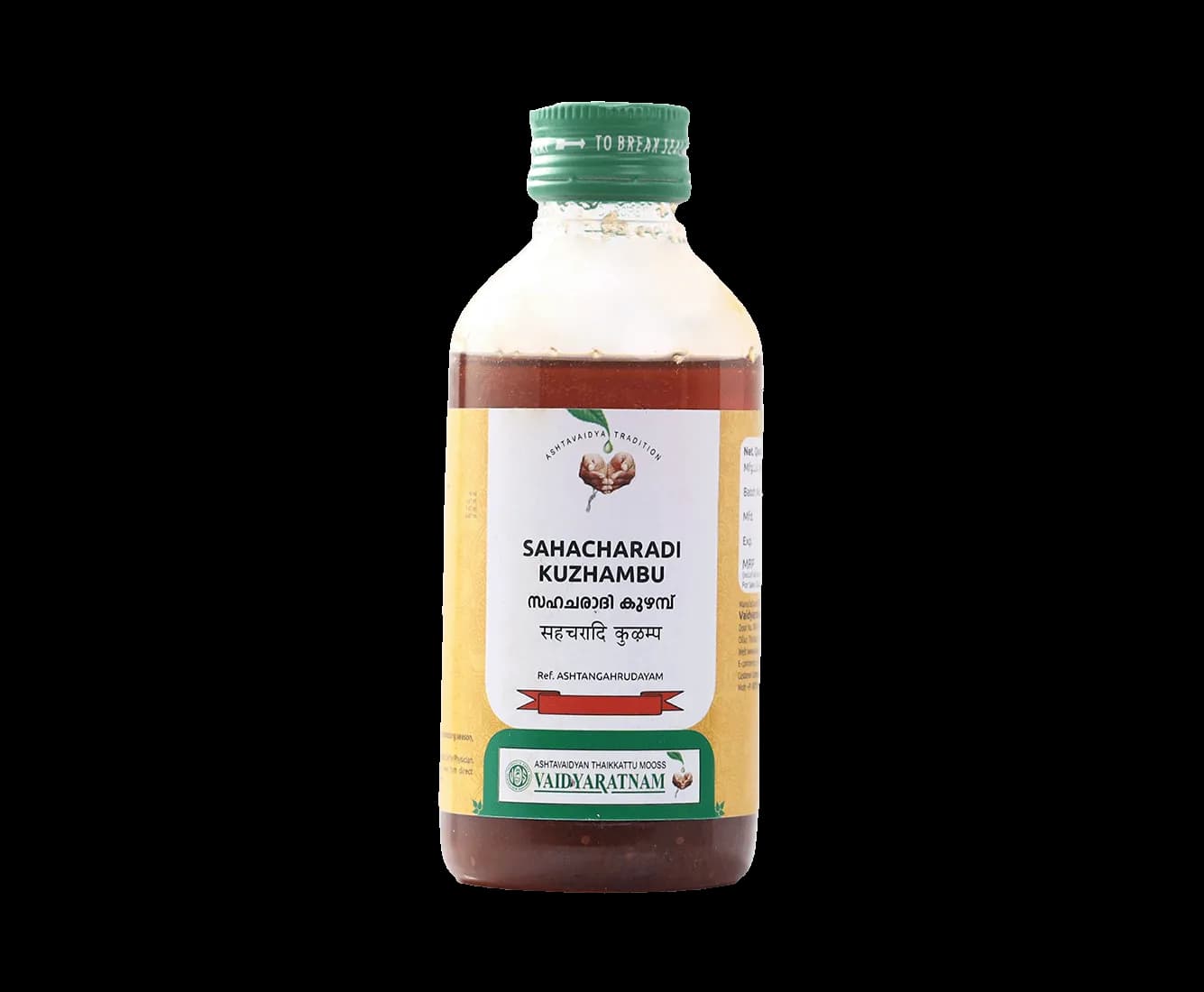 Vaidyaratnam sahacharadi kuzhampu 200 ml shopindianproductsa