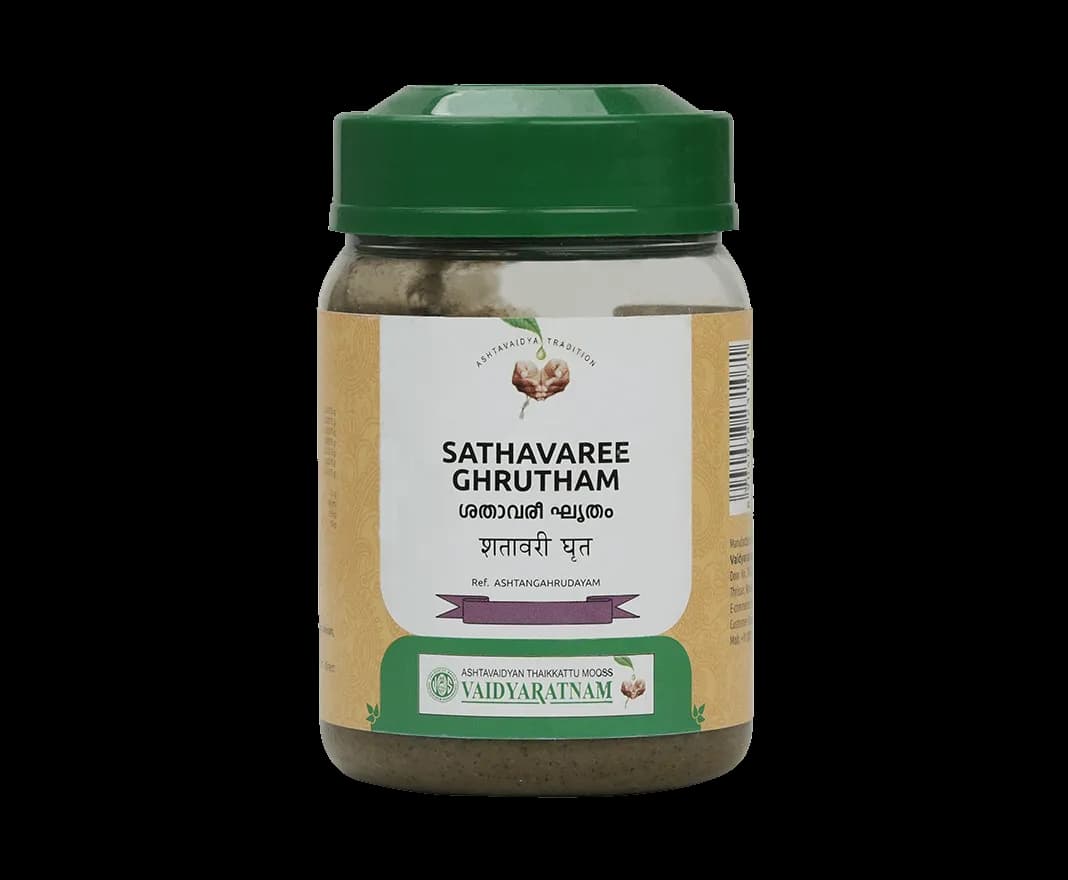 Vaidyaratnam sathavareeghrutham 150 g shopindianproductsa