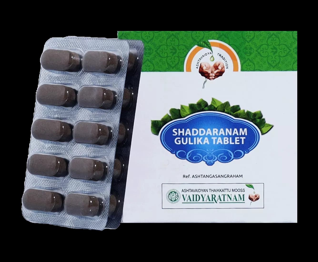 Vaidyaratnam Shaddaranam Gulika Tablet 100 Tablets Main Image