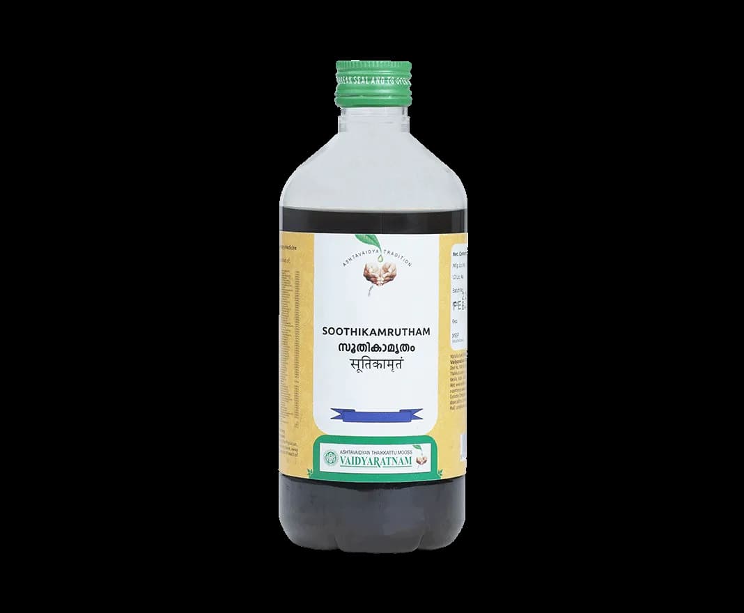 Vaidyaratnam soothikamritham 450 ml shopindianproductsa