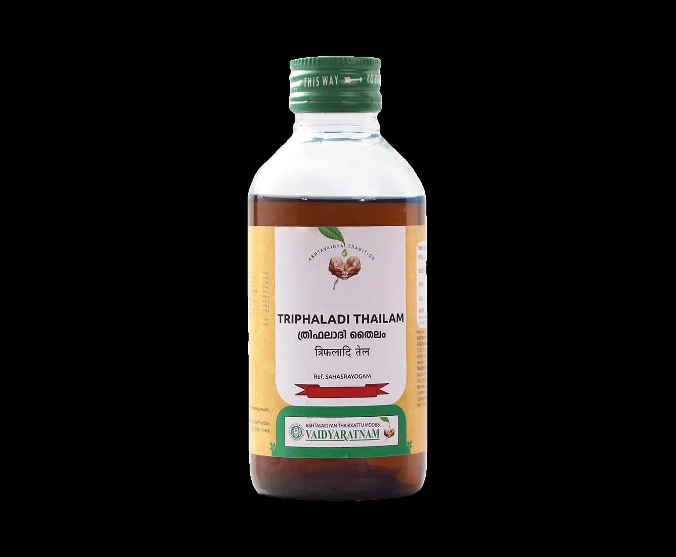 Vaidyaratnam thriphaladi thailam 200 ml shopindianproductsa