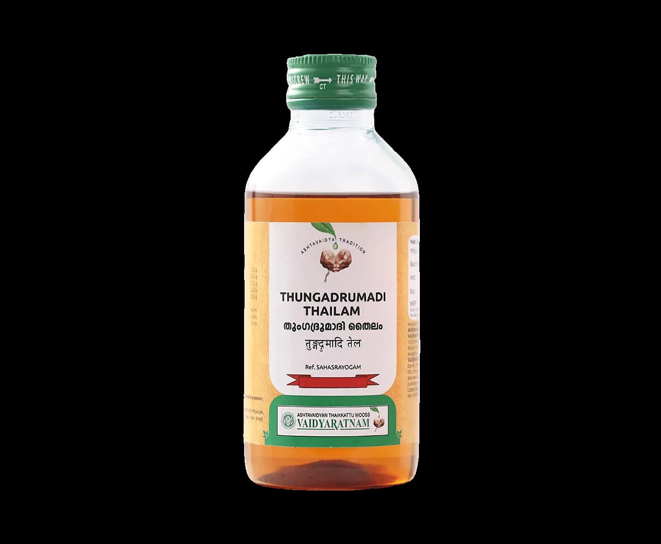 Vaidyaratnam thungadrumadi 200 ml shopindianproductsa