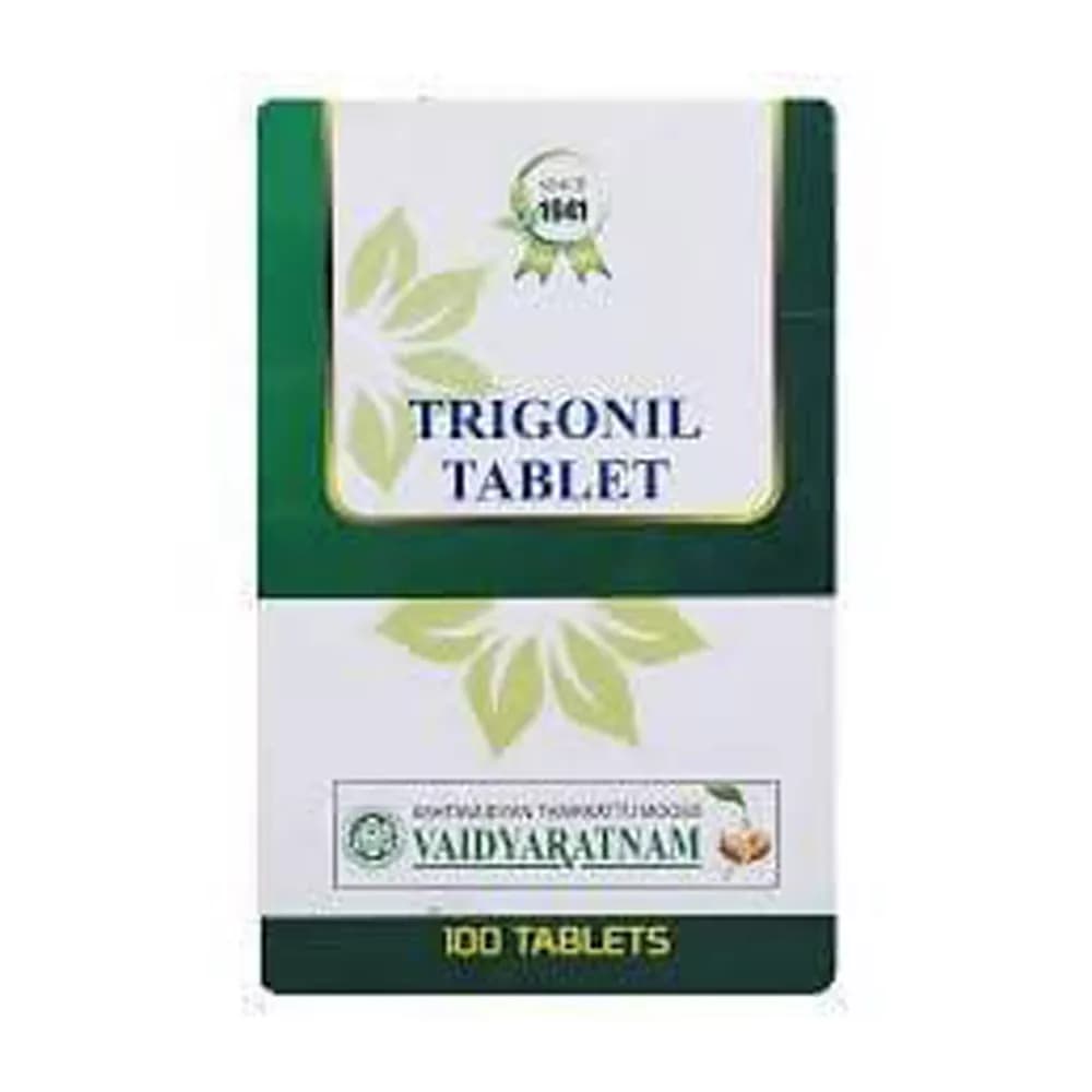 Vaidyaratnam Trigonil Tablet 100 Tablets Main Image