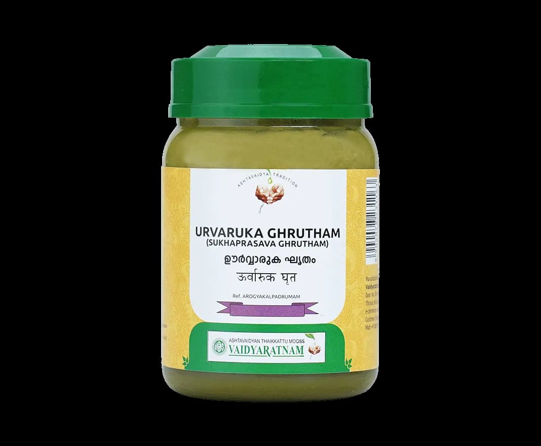 Vaidyaratnam urvaruka ghrutham 150 g shopindianproductsa