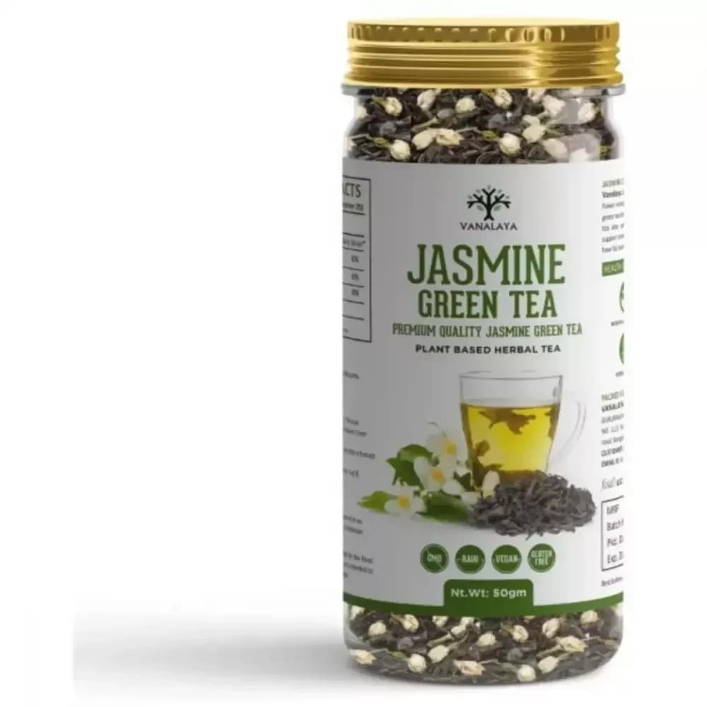 Vanalaya Jasmine Green Tea 50 g Tea Main Image