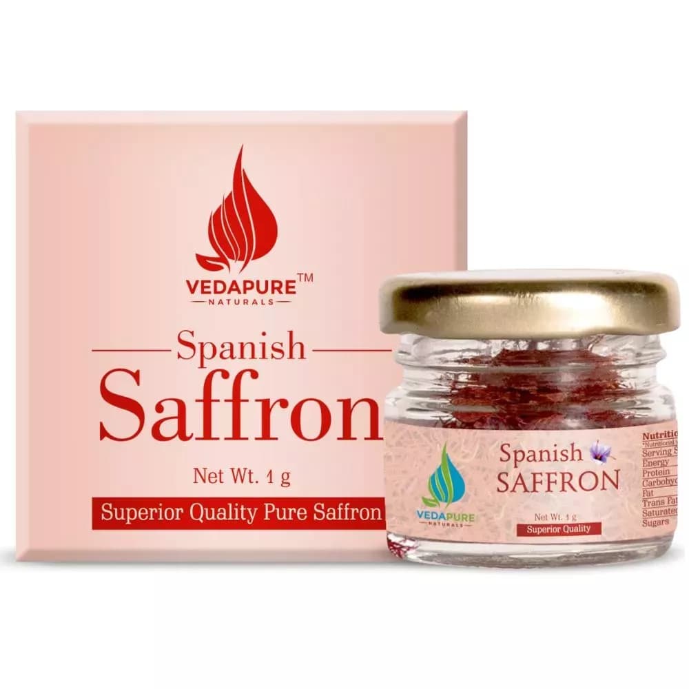Vedapure Naturals Spanish Saffron 1 g Main Image