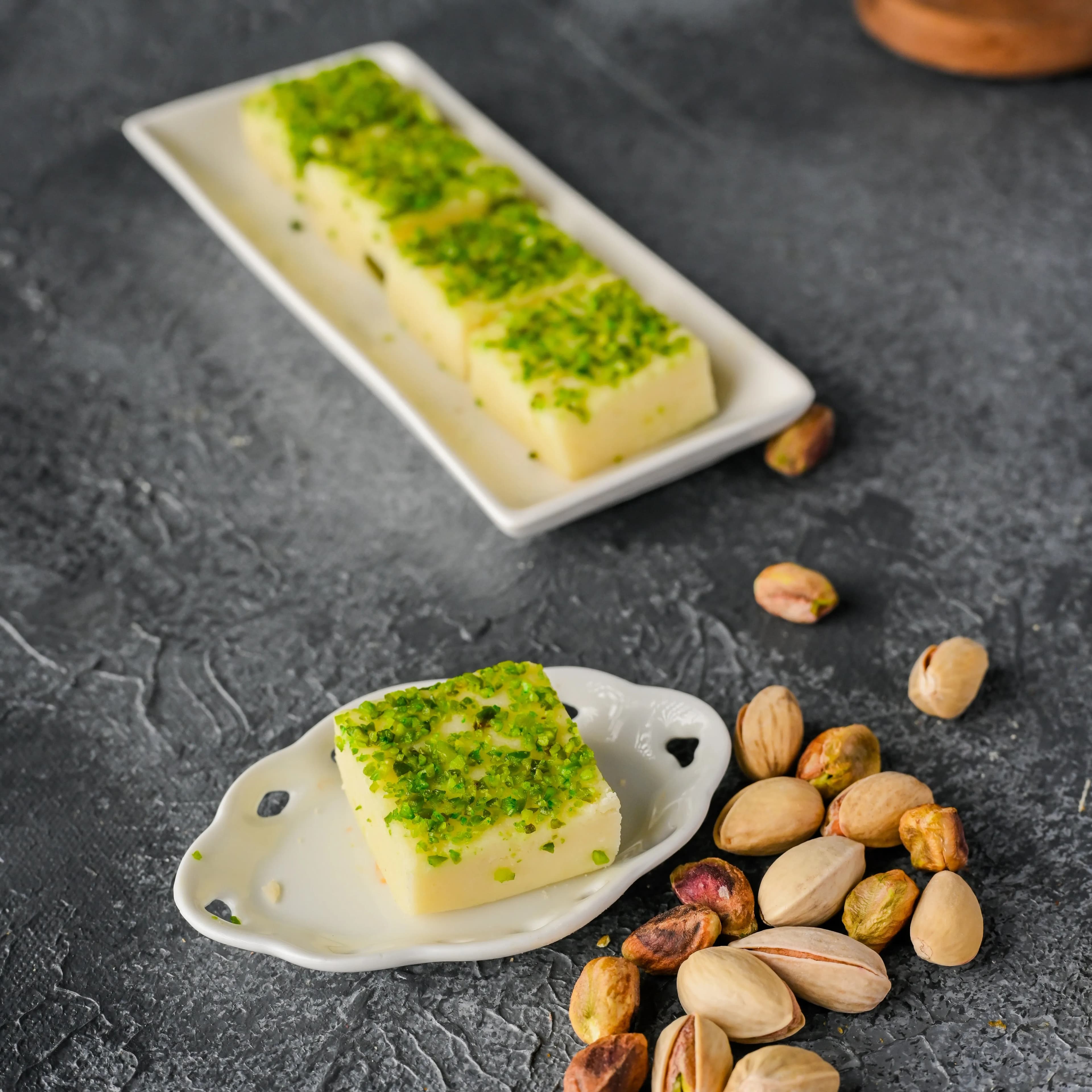 Vellanki Foods Pista Burfi — 250 g