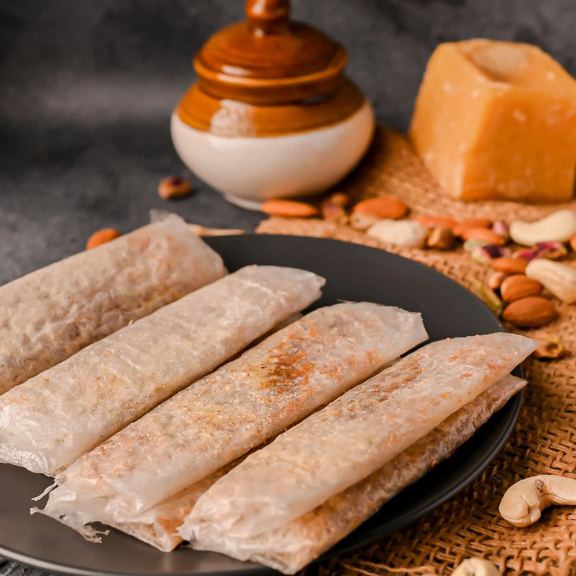 Vellanki Foods Pootharekulu Dry Fruits — 5 g