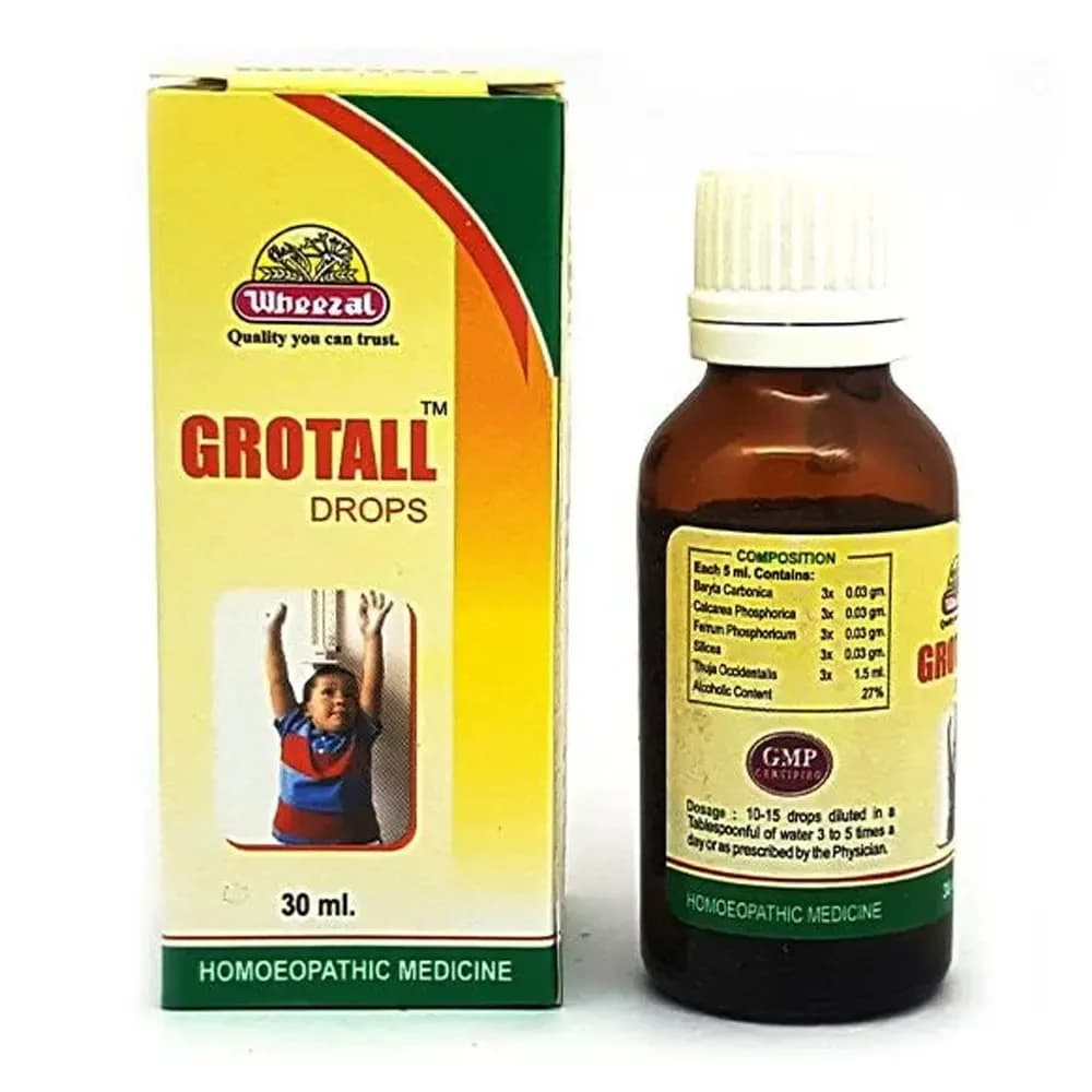 Wheezal Grotall Drop 30 ml Main Image