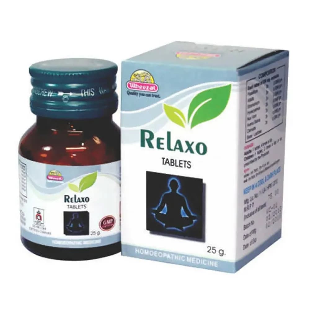 Wheezal Relaxo Tablet 25 g Main Image