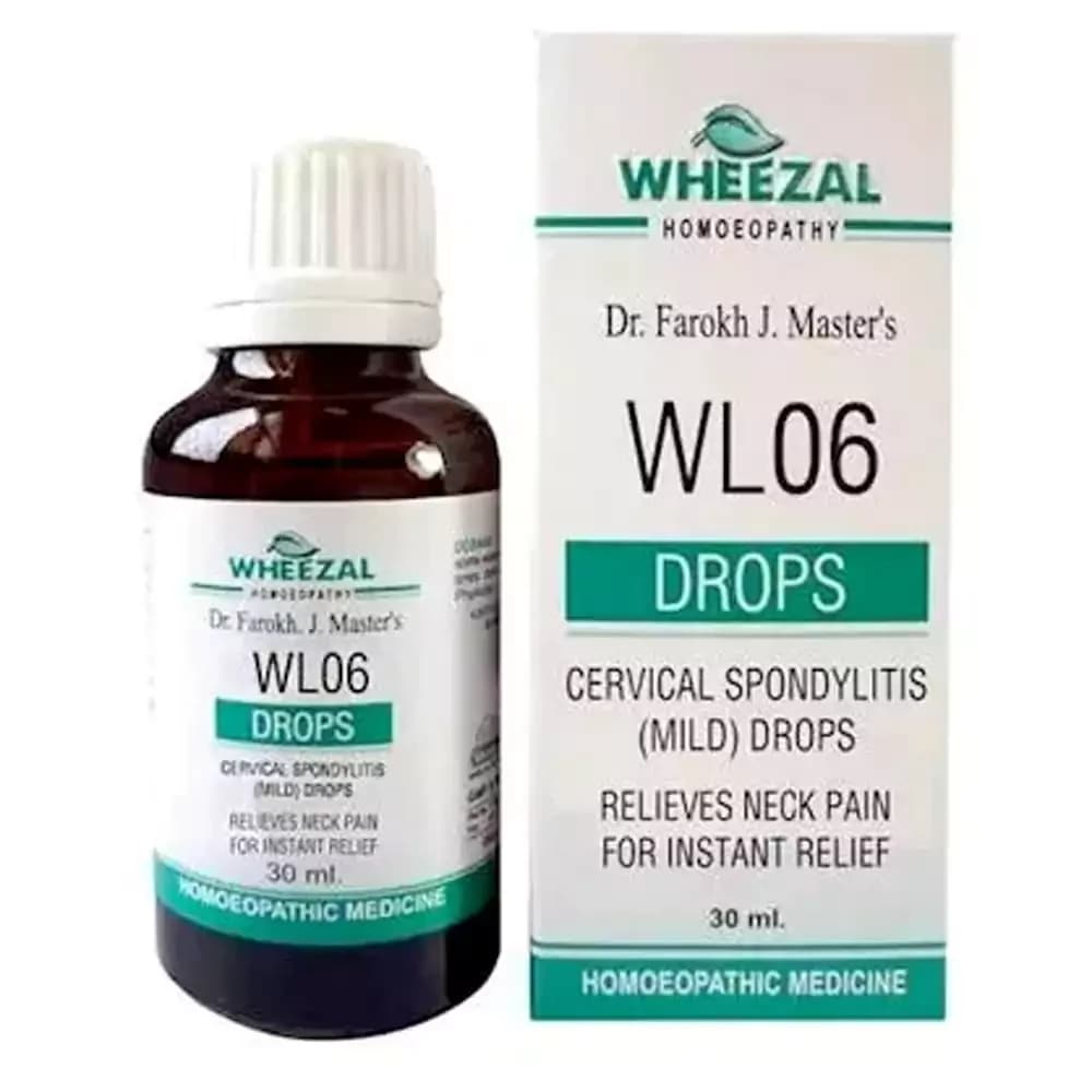 Wheezal WL06 Cervical Spondylitis (Mild) Drop 30 ml Main Image