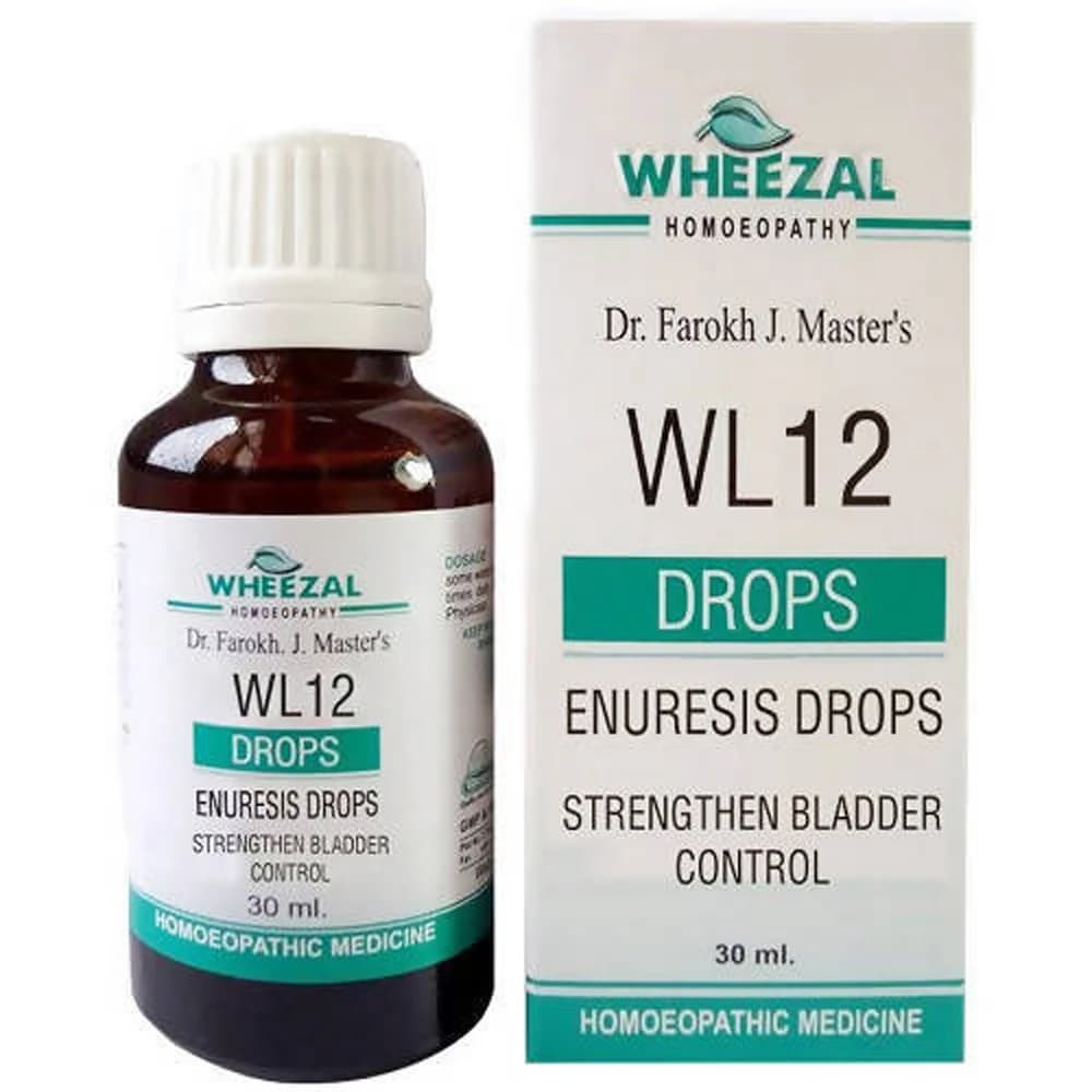 Wheezal WL12 Enuresis Drop 30 ml Main Image