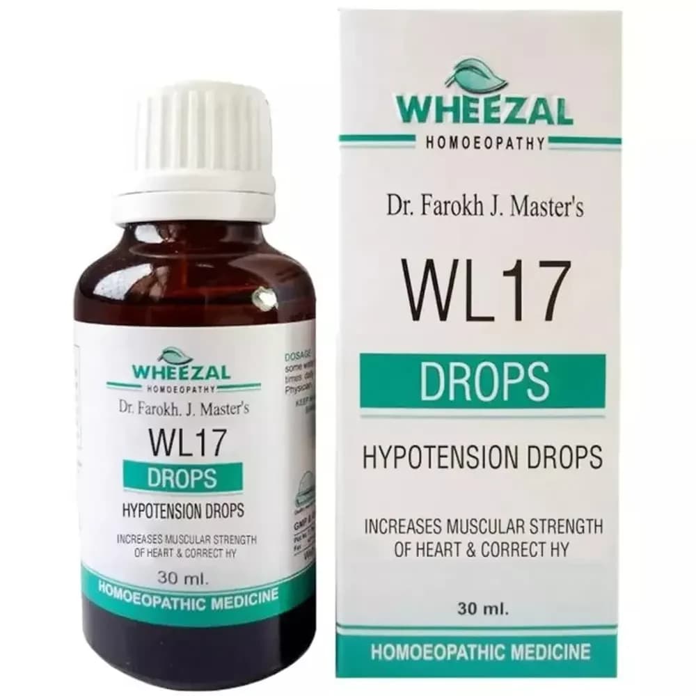 Wheezal WL17 Hypotension Drop 30 ml Main Image