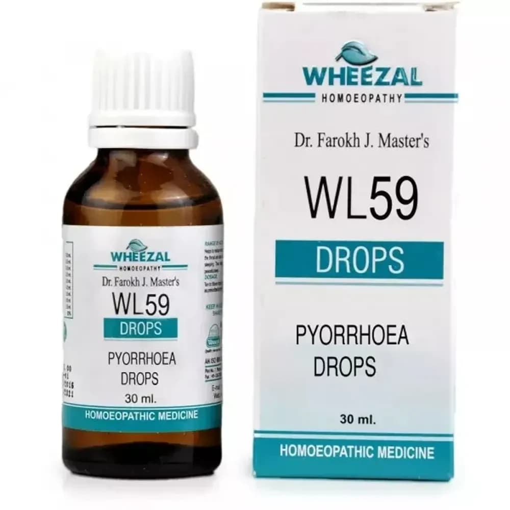 Wheezal WL59 Pyorrhoea Drop 30 ml Main Image