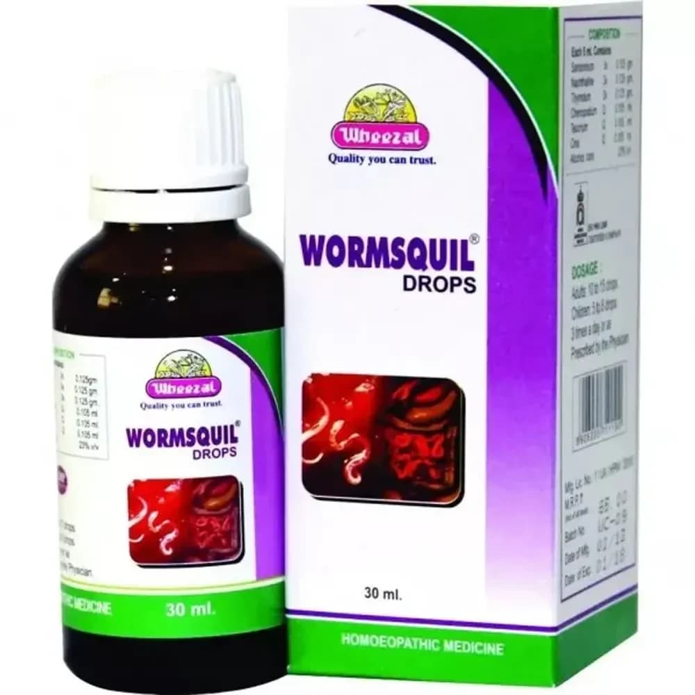 Wheezal Wormsquil Drop 30 ml Main Image