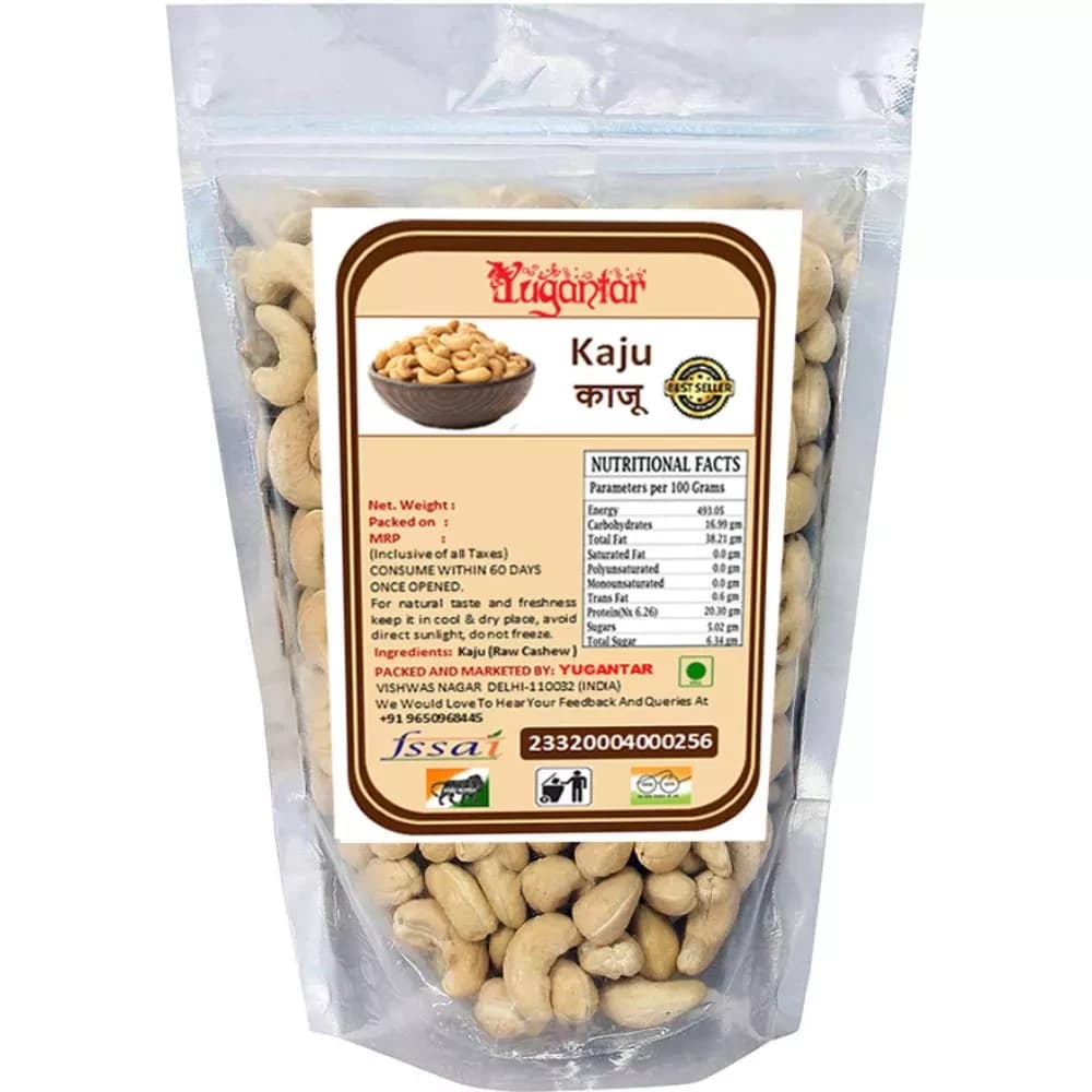 Yugantar Kaju Manufacturing Details & Nutrition Facts
